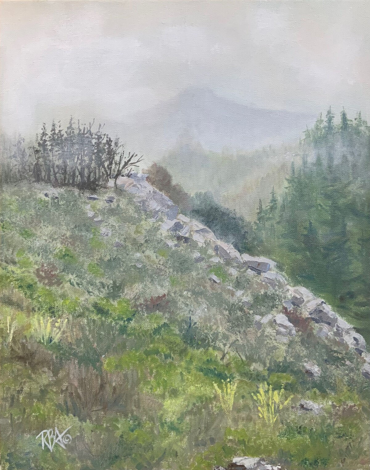 Original Oil Painting Big Sur